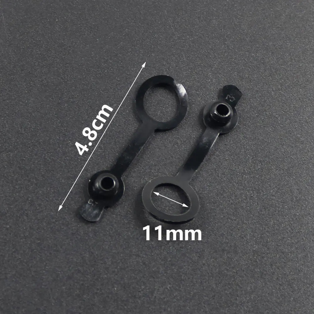 5/10/20/50 PCS DC Power Waterproof Cap 5.5 2.1mm 5.5 2.5mm Jack Female DC022 DC099 DC025m 8mm 11mm