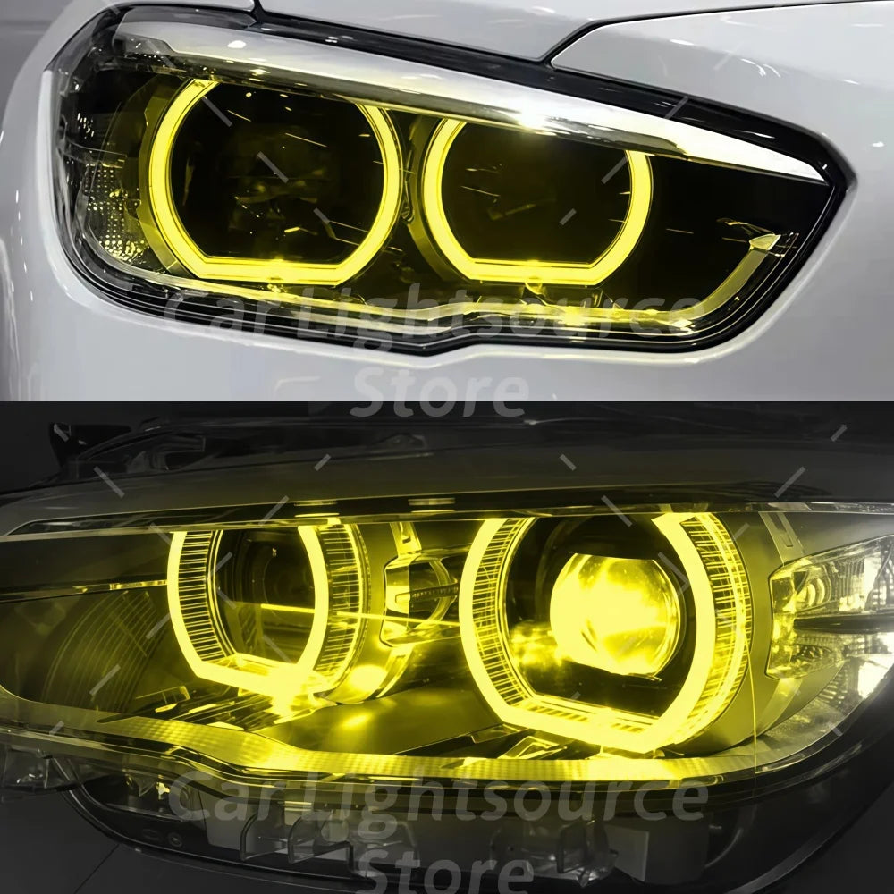 Angel Eyes LED DRL Boards For BMW 1 Series F20 F21 LCI 2016-2019 Car Headlight Daytime Running Lights Module