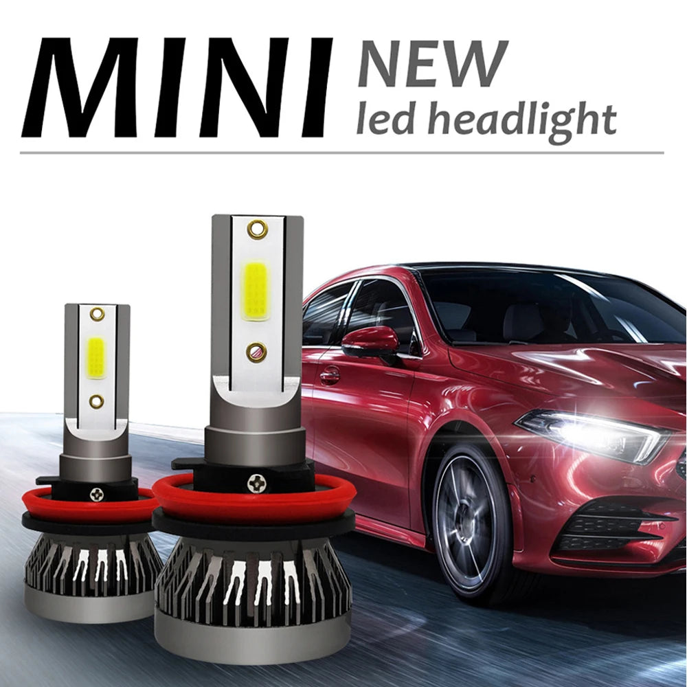 Car Light H7 LED Mini Headlight Bulbs H1 LED H4 H8 H9 H11 He