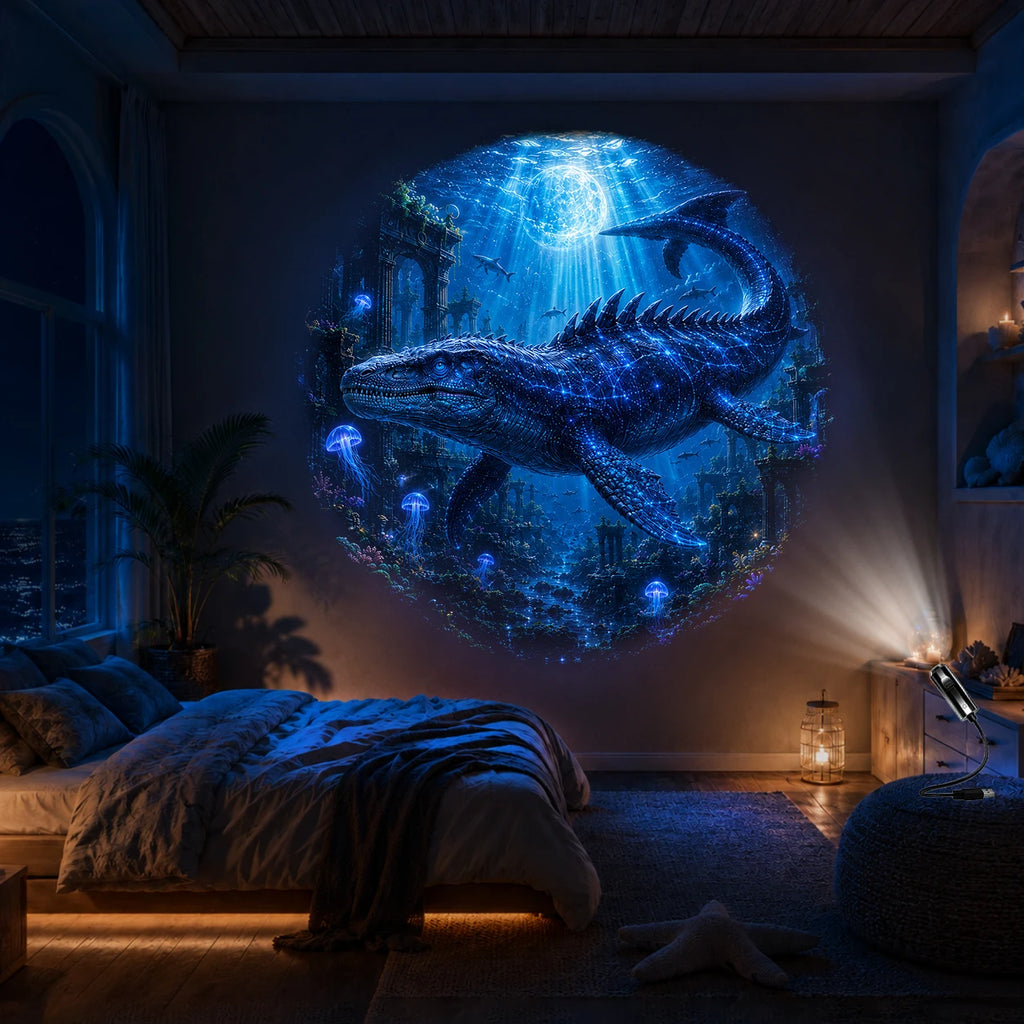 Fantasy Dinosaur Projector Light USB Powered Moonlight Juras