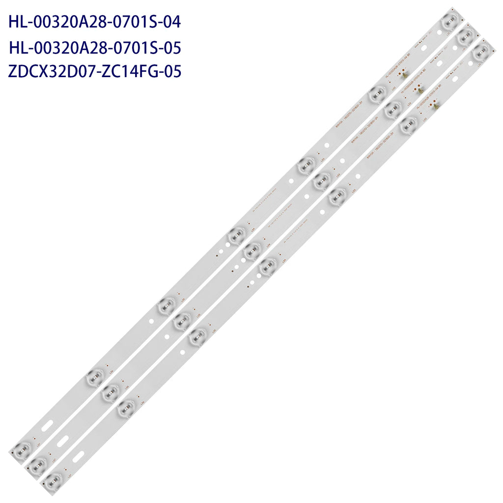 LED Backlight Strip for TV's LED Backlight Strips For DEXP H32B7000E 32" LED TV Bars HL-00320A28-0701S-04 B0