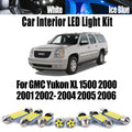 10-Piece LED Interior Light Kit for GMC 2001-2005 - Canbus Error-Free Interior Bulbs