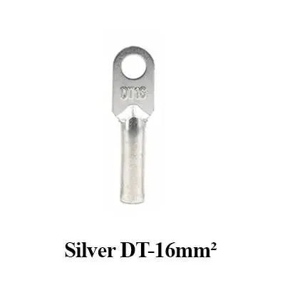 Wire Crimp Connector Car Auto Copper Terminal Block DT-10/16/25/35/50 Battery Cable Crimp Terminals Soldered Copper Crimp Lugs