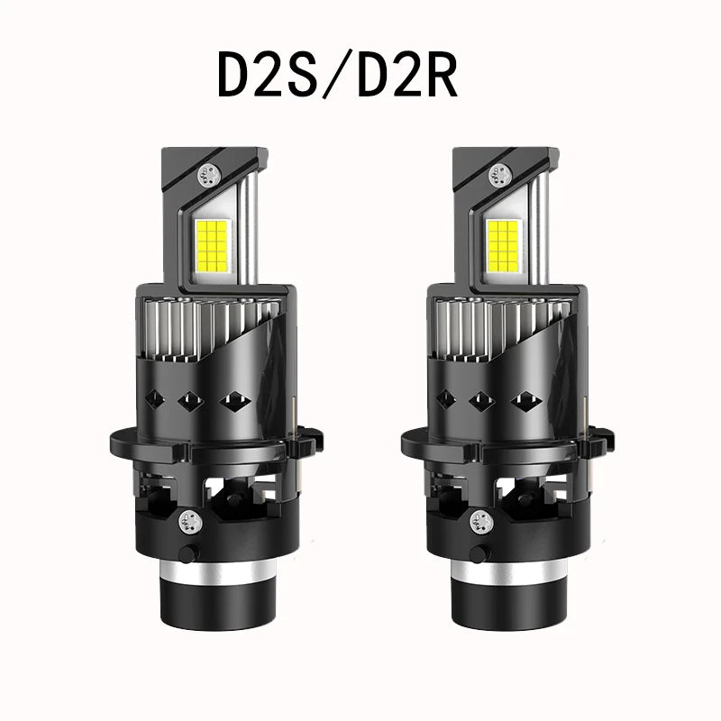 2pcs Car LED Headlight Bulbs D2S D4S 300W 30000LM 6000K D1S D2R D3S D4R Canbus HID Turbo Auto Lamp Plug&Play 1 1 Replace 12V 24V