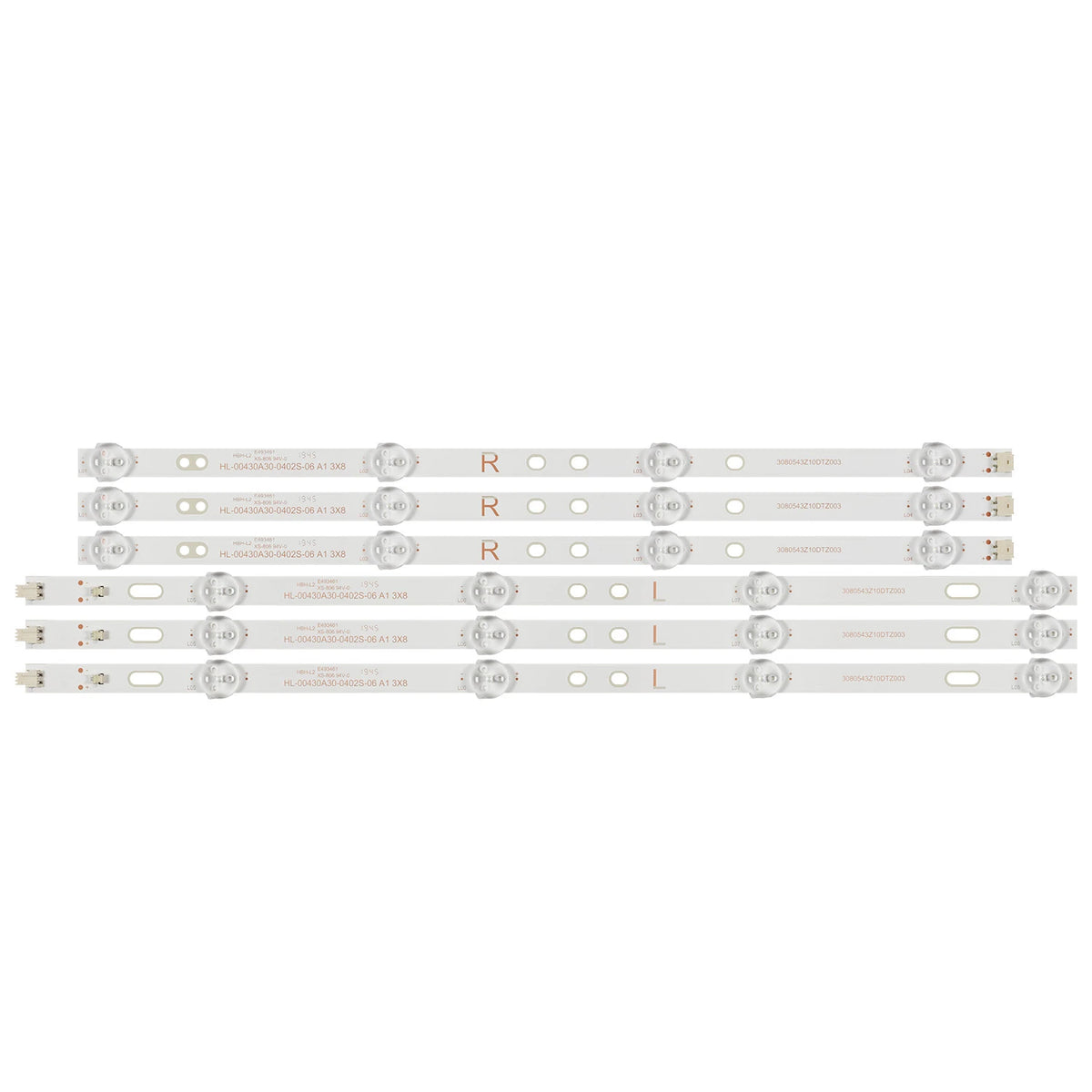 LED Backlight Strip for SJ.CX.D4300402-3030ES-M 1.14.MD430052 CX430DLEDM T-CON - Replacement TV Backlight