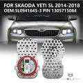 DRL Ballast Module Unit Angle Eye Car Accessories for Skoda 2014-2018