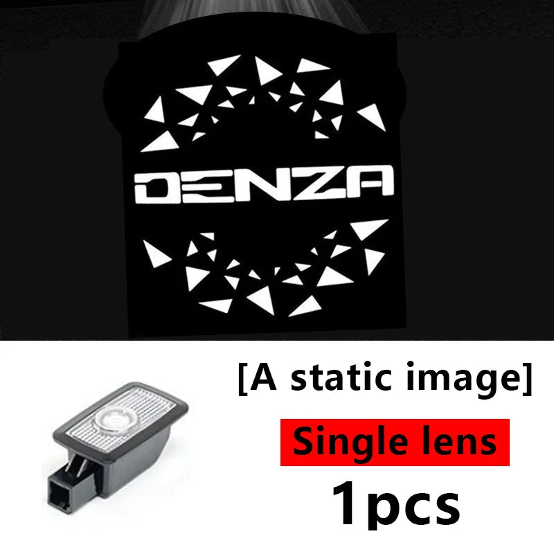 For BYD Denza B5 Denza B8 2024+ LED Door Welcome Lights Door Opening Projection Floor Light Ambient Lighting Car Accessories