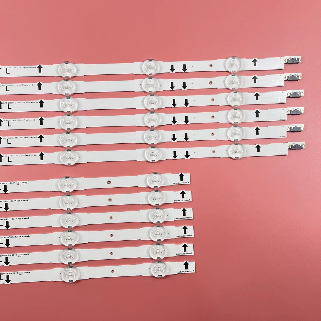 LED Backlight Strip for 12 PCS/set LED Backlight strip for UE55H6300 UE55H5500 UE55H6200 UE55H6400 UE55H6800