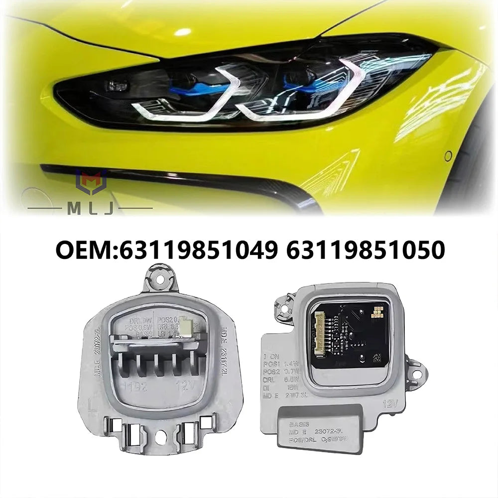 DRL LED Daytime Running Light Chips Headlight Modules Angel Eyes Light LED Guides FOR BMW M3 M4 G22 G80 G82