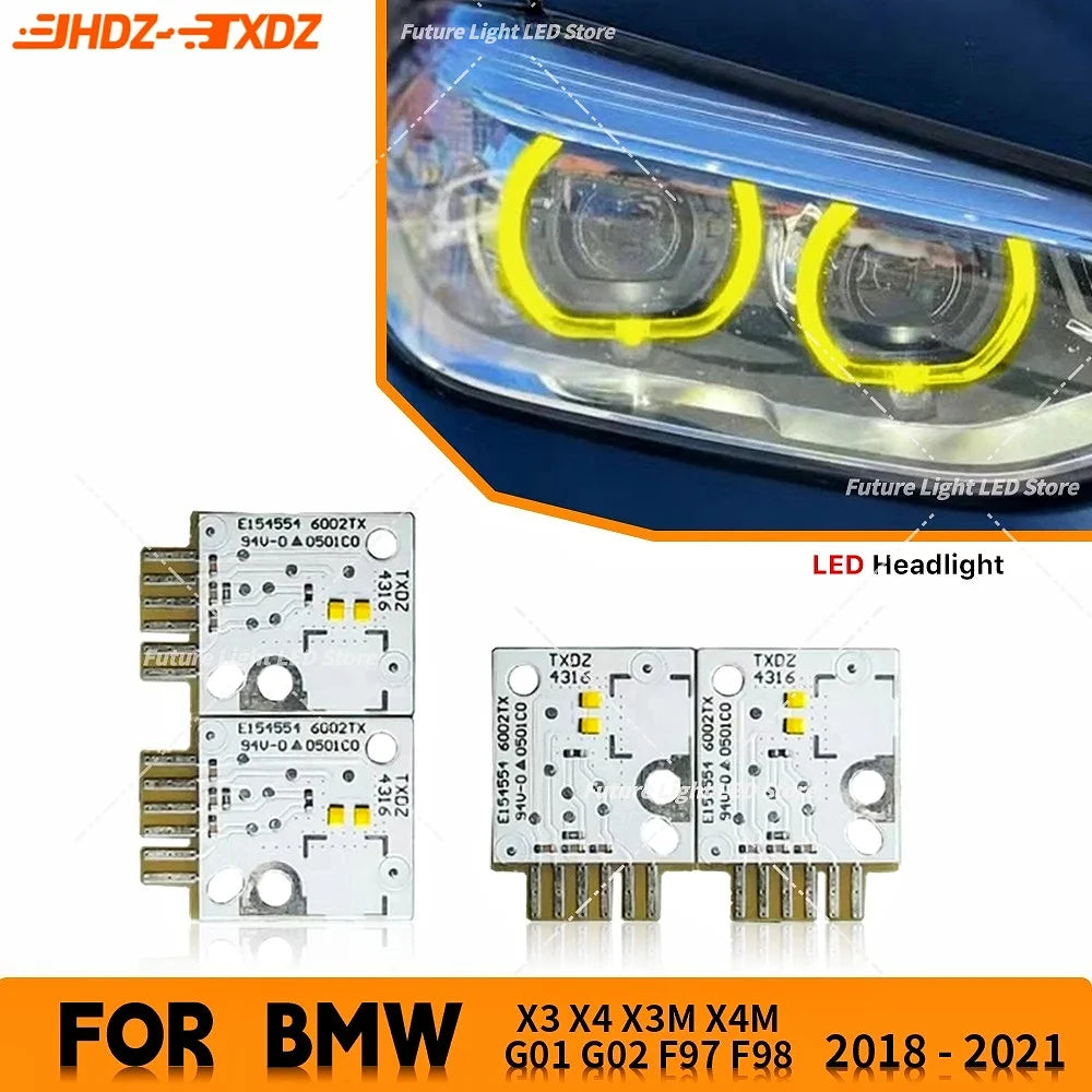 Angel Eyes DRL Boards For 2018-2021 BMW X3 G01 X4 G02 X3M F97 X4M F98 63117466102 Daytime Running Light