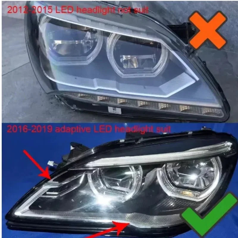 Angel Eye For 2017 2018 BMW 6 Series M6 F12 F13 F06 OEM 63117394901 63117394902 Headlight Daytime Running