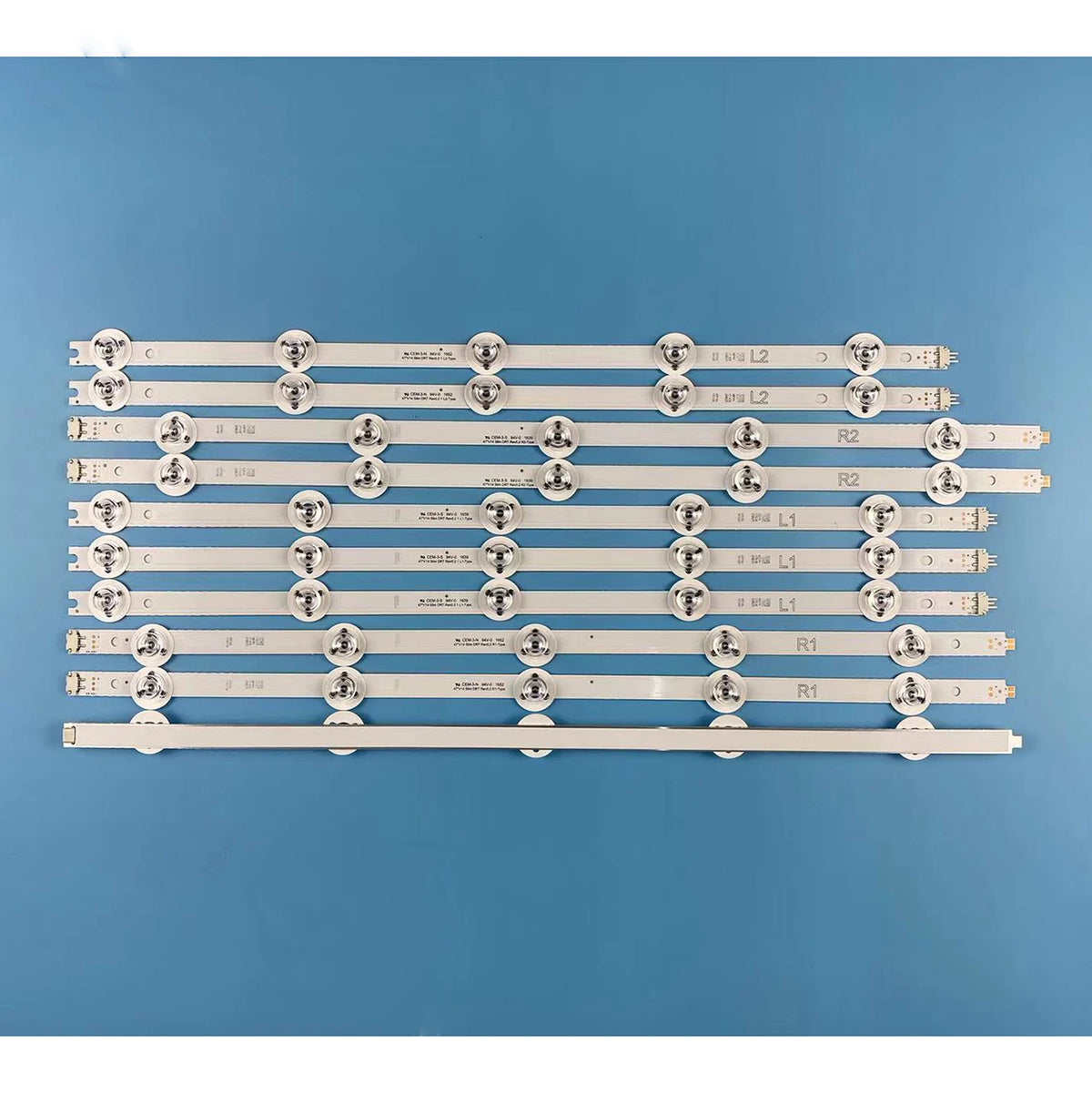 LED Backlight Strip for 47" v14 slim DRT Rev0.2 LC470DUF-VGF2 LC47ODUF-VGF1 TX-47ASW654 TX-47ASW754