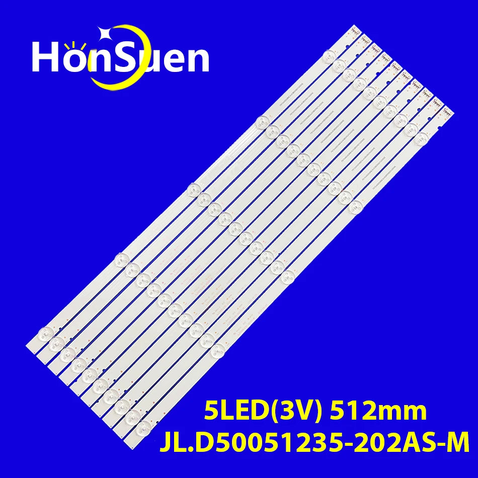 LED FOR Skyworth 50M1 50G2A 4K AI SMART TV 50G3 50F5LED JL.D50051235-202AS-M Backlight 5LED 51CM 3V 100%NEW