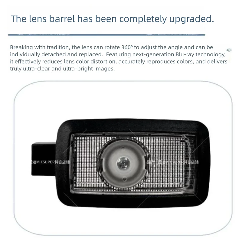 For BYD Denza B5 Denza B8 2024+ LED Door Welcome Lights Door