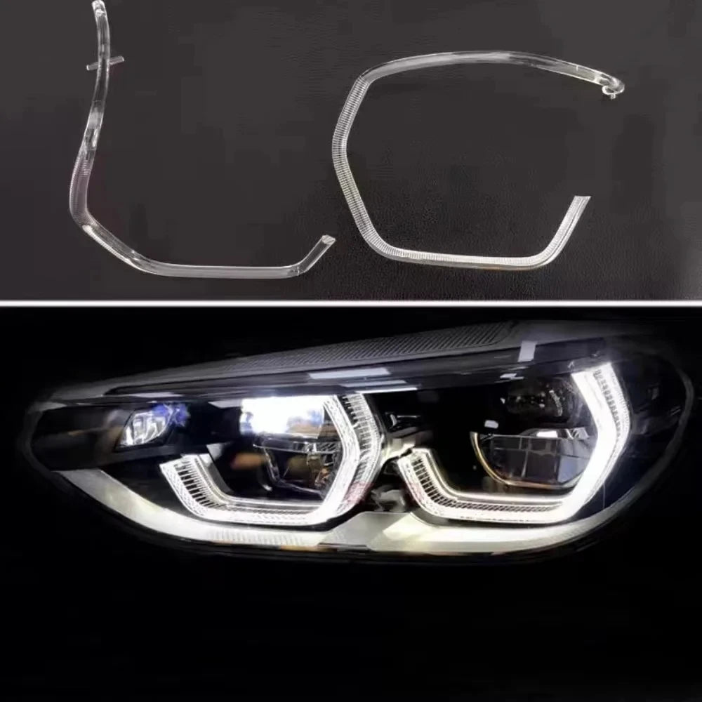 DRL Guide Plate Headlight Tube Acrylic Strip new for BMW F22 M2