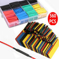 530/127pcs Heat Shrink Tubing Sleeves Polyolefin Set 2 1 Shr
