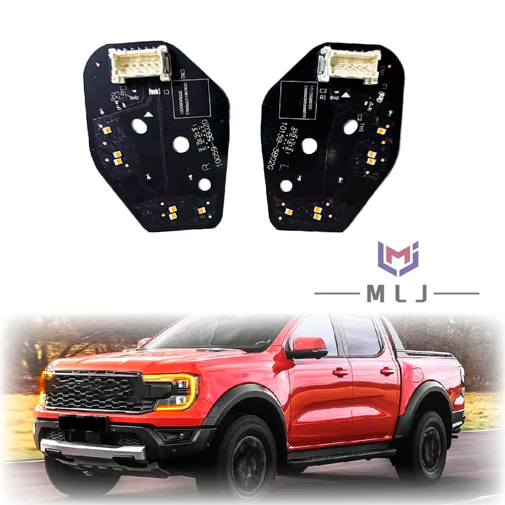 DRL Chips 2023-2024 Headlight Daytime Running Turn Signal Light Lightsource for Ford T9 2023-2024