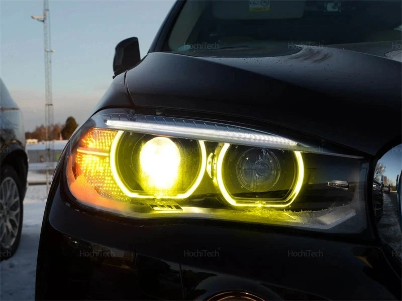 Xenon Headlight Yellow Angel Eyes DRL Board For BMW X3 F25 X5 E70 LCI F15 F16 M F85 F86 Insert Diode Module