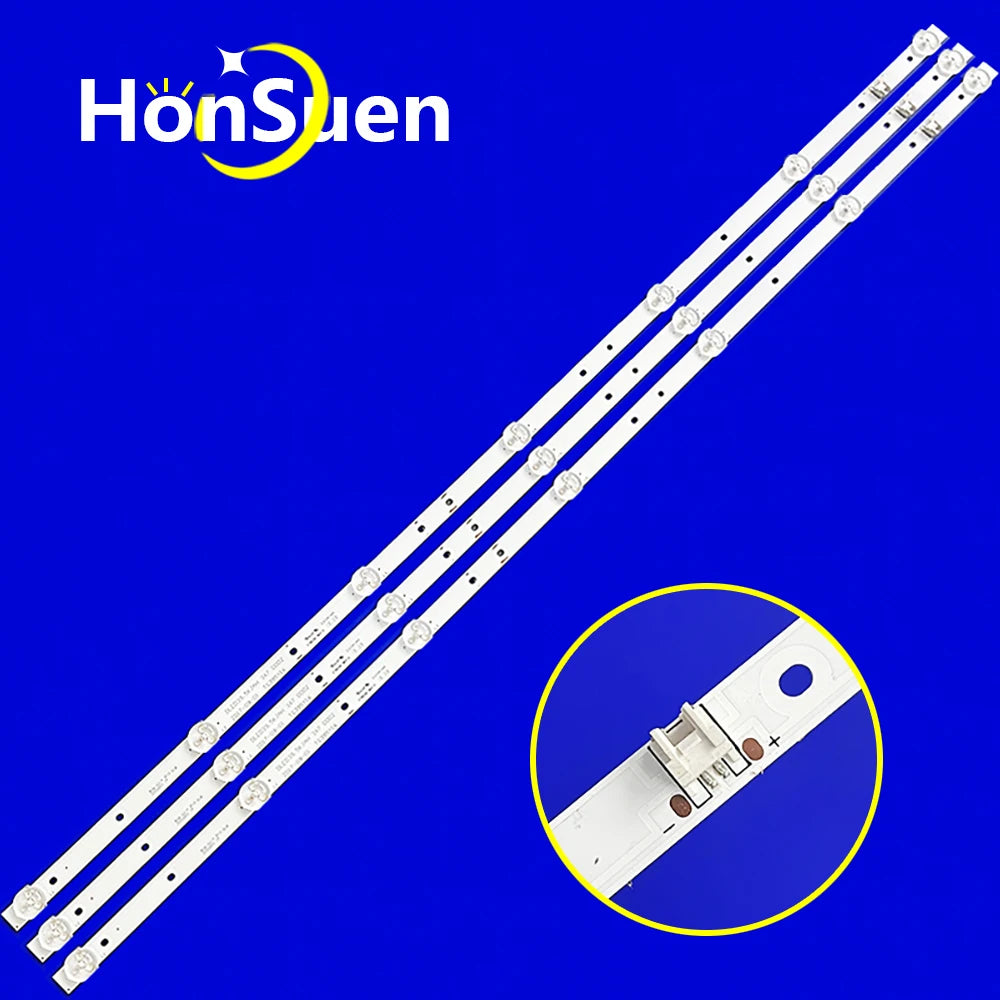 LED Backlight Strip for 3pcs/kit LED Backlight Strip for ATVIO ATV4017ILED ATV4017 DLED39.5KJAH 3X7 0002