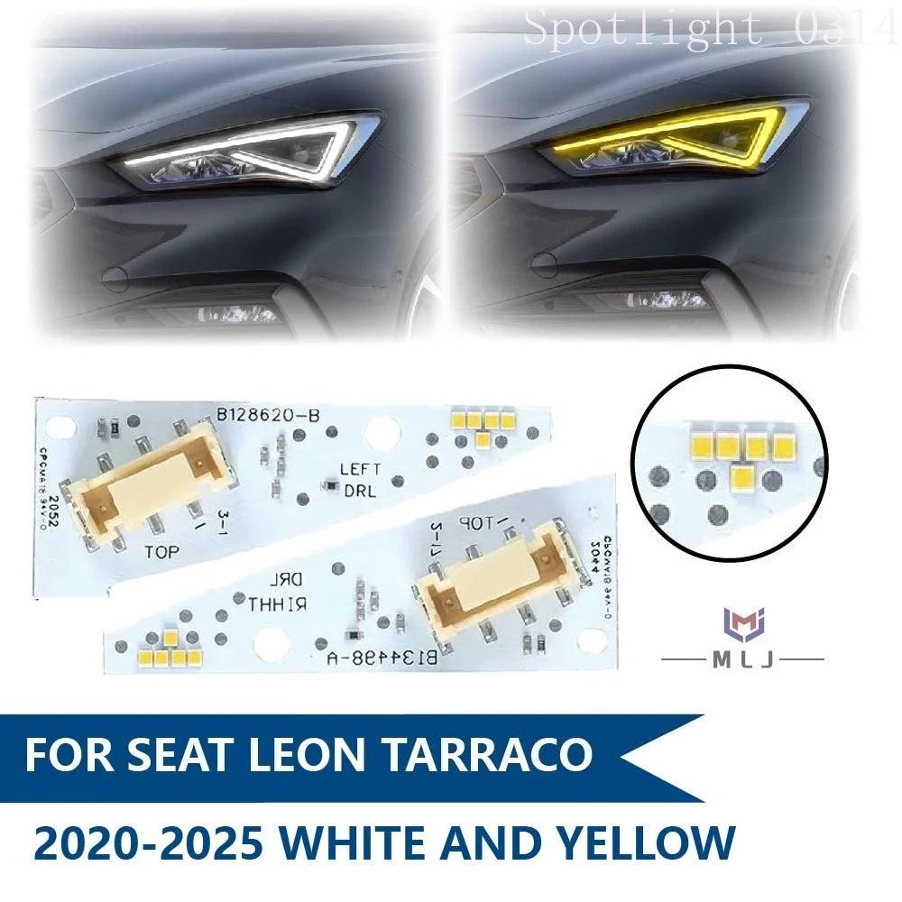 LED Headlight Chip DRL Light Source Boards Angel Eyes Chips 5FJ941475 5FJ941476 Car Accessories for SEAT