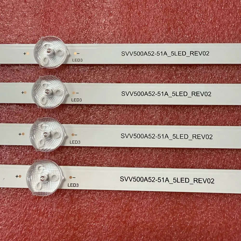 LED Strip for Telefunken AURUM50UHD 50WF401A A50F446A D50F289M4CW JVC LT-50C750 Digihome 50287DFP