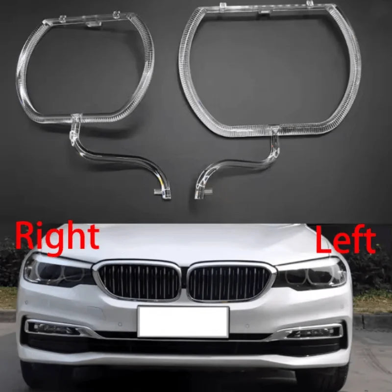 Xenon Headlight DRL Light Guide Plate Acrylic Strip Light Tube for BMW G30 5 Series 2018 2019 2020 Daytime