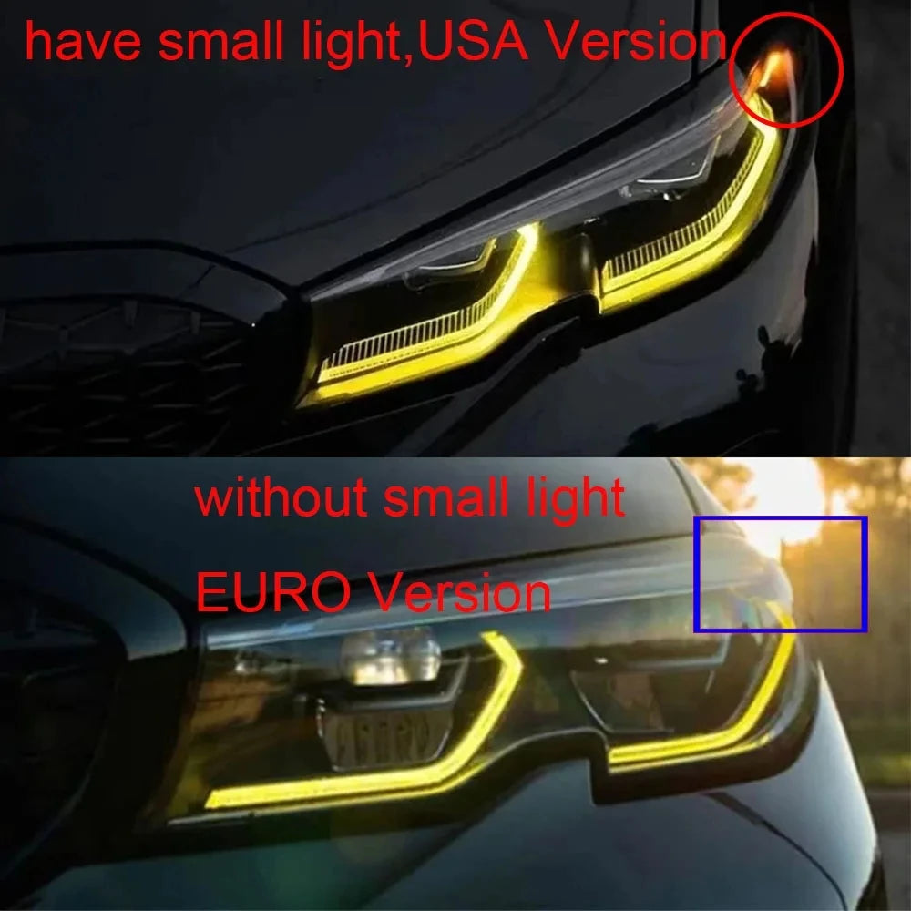 DRL LED Module Fit For 2019-2022 BMW 3 Series G20 G21 320i 330i M340i 340iX Laser Headlight 63118496134 for