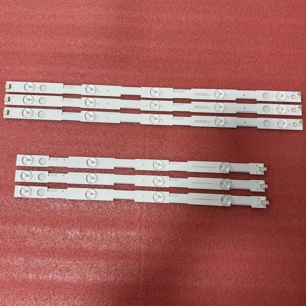 LED Backlight Strip for 3pcs/set 9LED LED Strip for Sharp LC-43FG5242E LC-43UI7252E