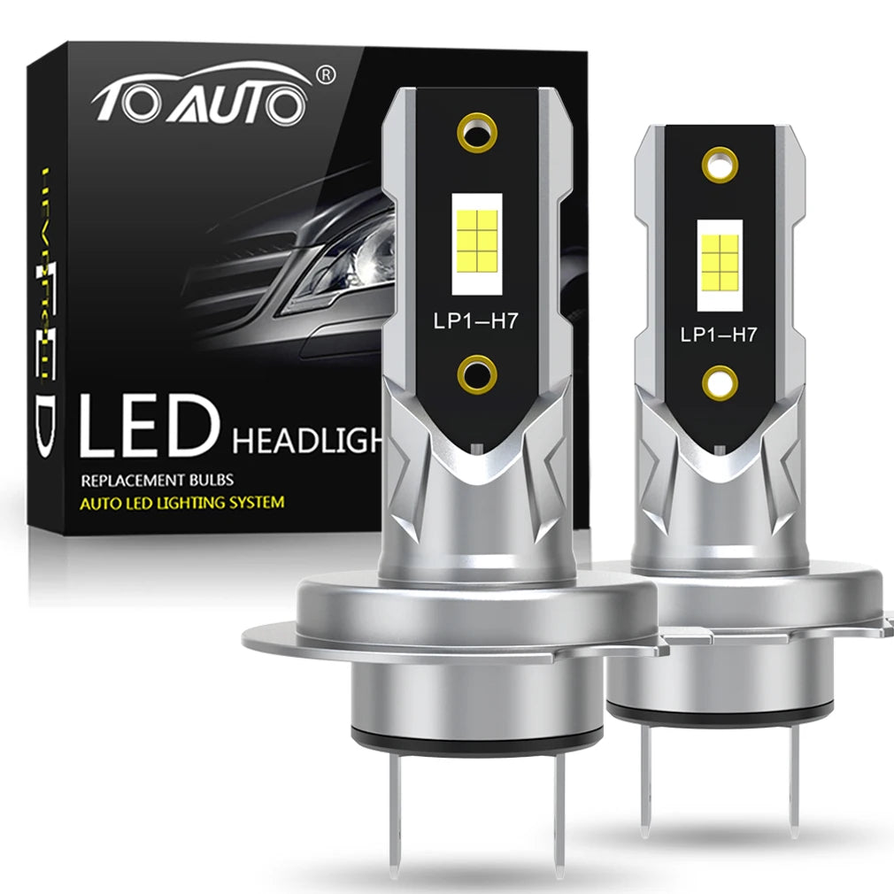 20000LM H7 LED Headlight Kit Mini Bulb 100W CSP 3570 for Car