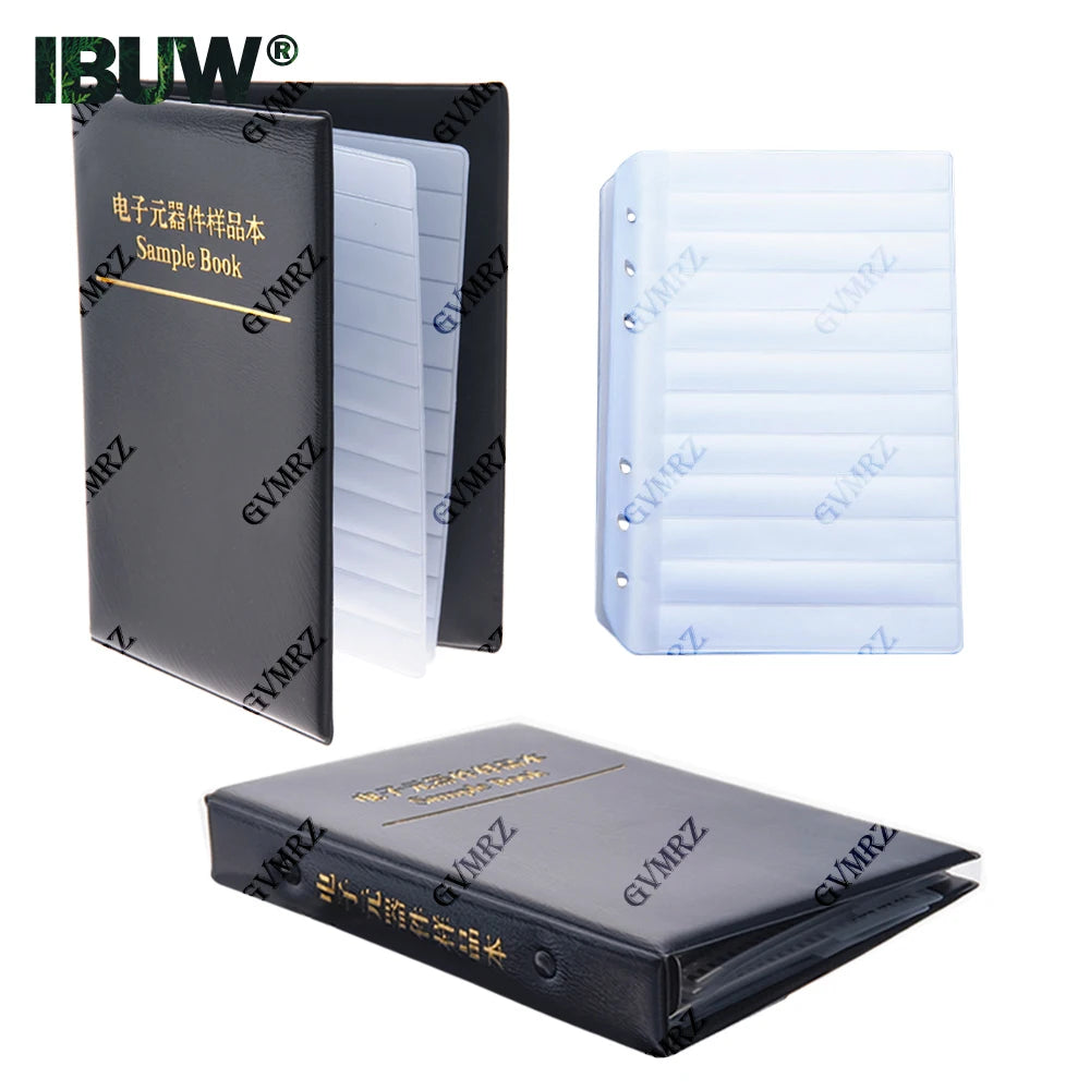 Component book Component sample blank book For SMT resistor 