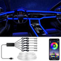 Flexible EL Wire Lights With App Control Ambient Atmosphere 