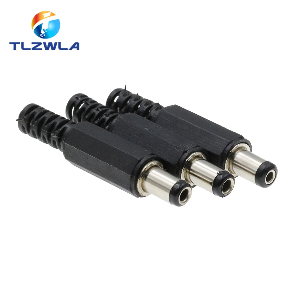 10PCS DC Power Plug 5.5 2.1mm 5.5 2.5mm 3.5 1.35mm 6.3 3.0mm