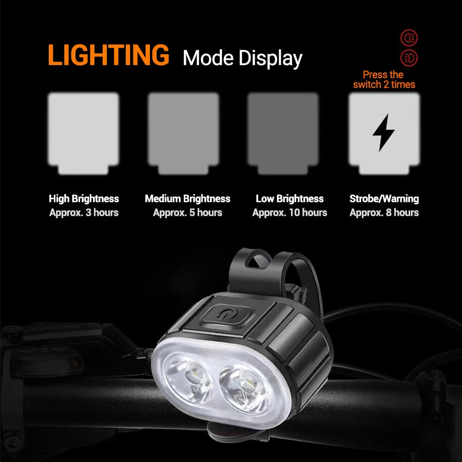 Bicycle Lights Cycling Bicycle Front Rear Light Set Tailligh