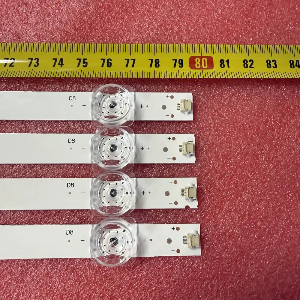LED Backlight Strip for Kit 4pcs 8LED LED backlight strip for Xiaomi TV L43M5-5ARU L43M5-4X L43M5-FA