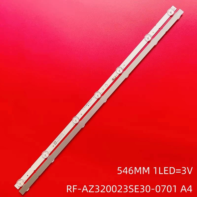 LED strip 7 lamp for a JVC LT-32CF600 32TB5000 32TB2000 X32E360 RF-AZ320023SE30-0701 A4 7700-632000-D570