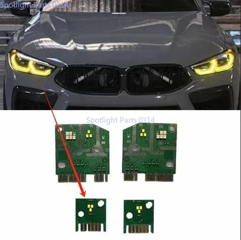 Angel Eye Daytime Running Lights For G14 G15 G16 M8 LED American Version Headlights