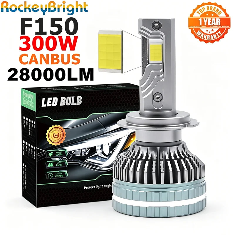 F150 300W 28000LM H7 Led Bulbs H11 H1 Led Headlight Fog Ligh