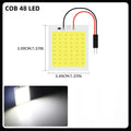4pcs Festoon LED COB LED Bulbs 31mm 36mm 39mm 41mm with T10 