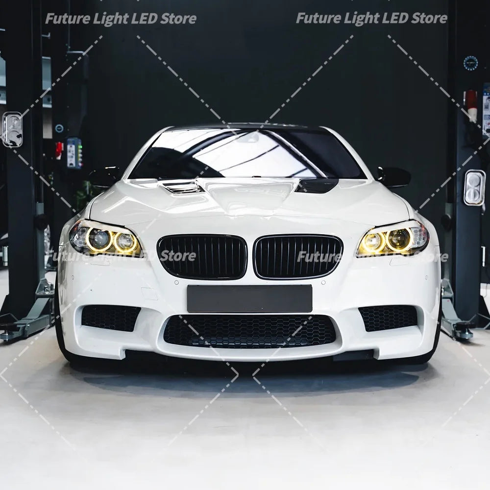 Angel Eye DRL Module For BMW 5 Series F10 F11 F07 GT 2011-2013 Xenon Headlight Daytime Running Light Blue Red