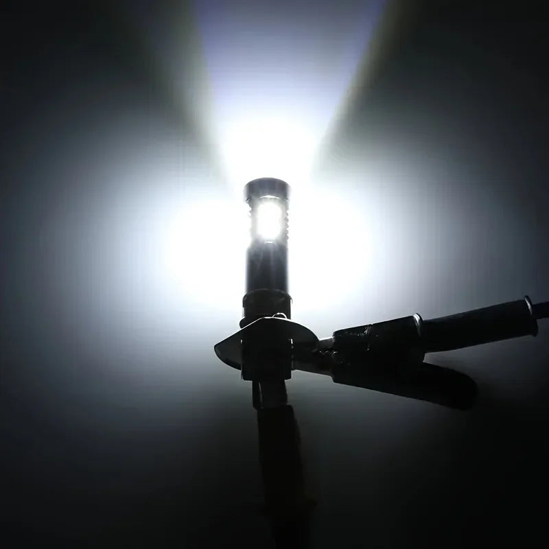 4/2Pcs H1 Super White LED Headlight Bulbs Kit High Low Beam 