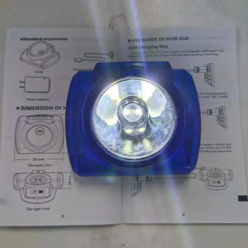 New Kl6 Mining Lamp Headlight With High Quality Ip68 Waterpr
