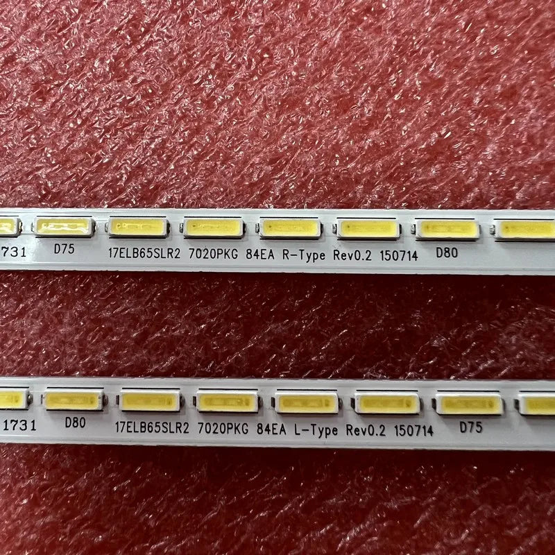 LED Strip for Panasonic TX-65C320E JVC LT-65VU83A P65UP0317A 65FME249B 65AO3USB 17ELB65SLR2 7020PKG 84EA R L