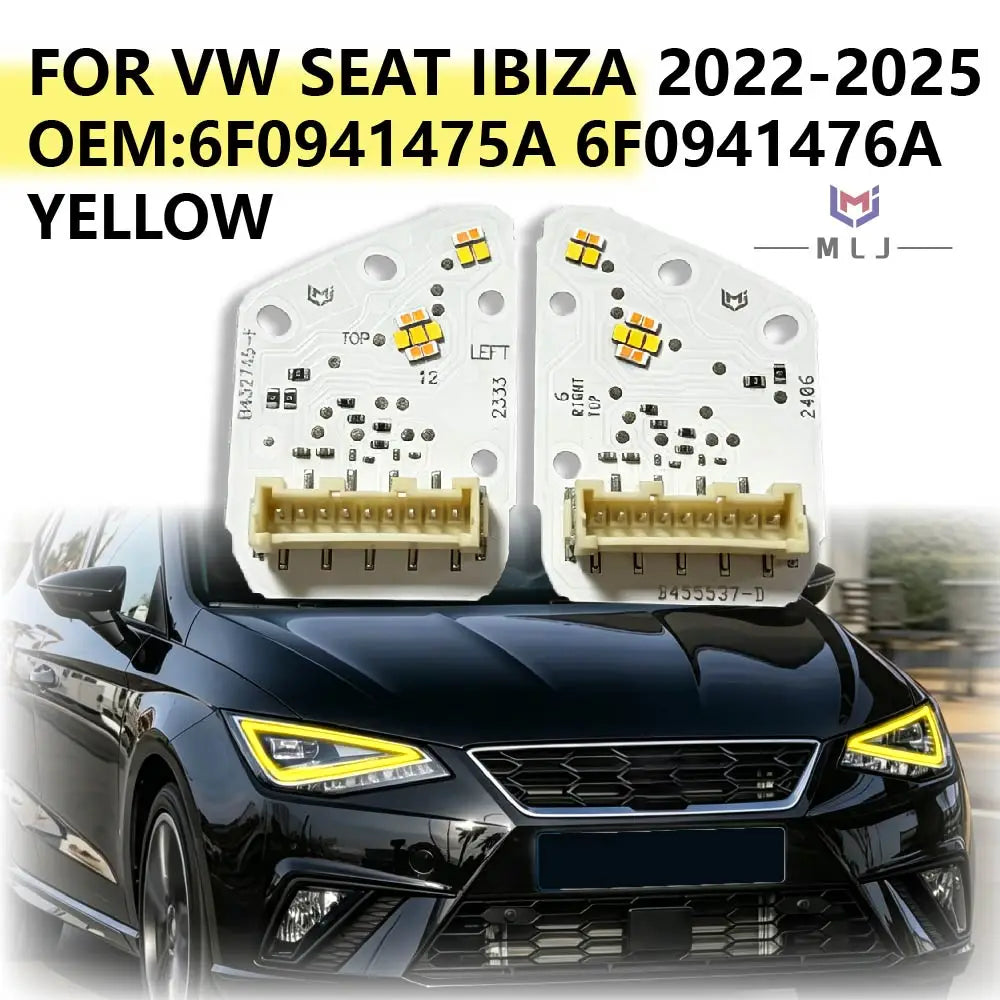 Angel Eyes DRL Chips Boards PCB B455537-D B432745-F 6F0941475A 6F0941476A Headlight Parts for VW
