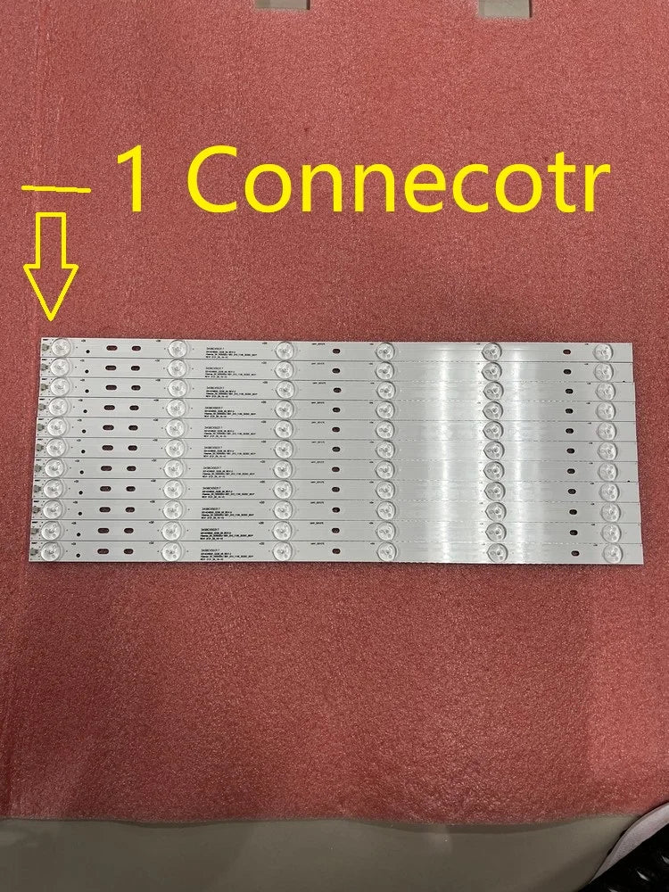 LED Backlight Strip for Kit 11pcs 6LED LED Backlight Strip For Hisense -50-HD500DU-B01-010-11X6-3030C-6S1P