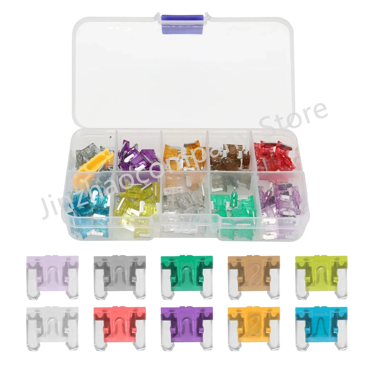 100/50pcs Car Truck Micro Blade Fuses 2A 3A 5A 7.5A 10A 15A 