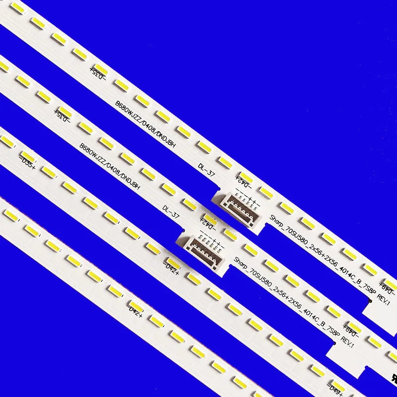 LED Strip for LCD-70MY6150A Sharp 70SU678A 70SU676A 70SU675A sharp_70_2X72+2X72_4014C_B_9S8P REV.1
