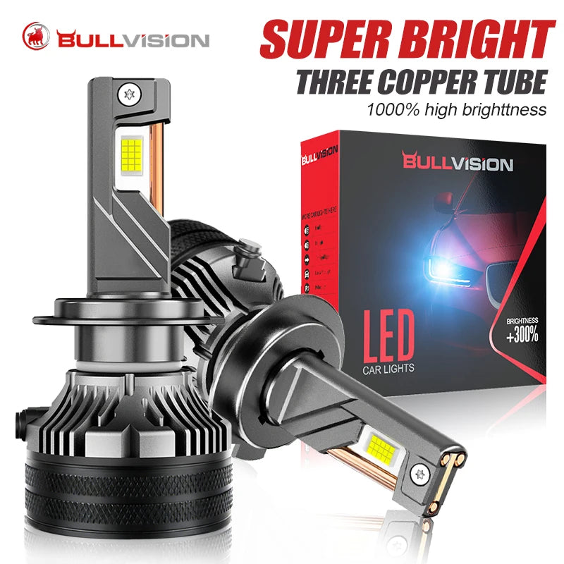 K7C 2000W Led Headlight H7 H4 H11 Led Headlights Bulb 600000
