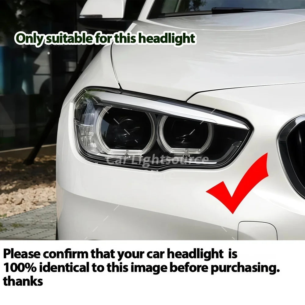 Angel Eyes LED DRL Boards For BMW 1 Series F20 F21 LCI 2016-2019 Car Headlight Daytime Running Lights Module