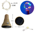 LED Solar Powered Bottle Stopper Light String Outdoor Waterp