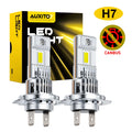 AUXITO 2Pcs High Quality H7 LED Lights CANBUS For Car CSP He